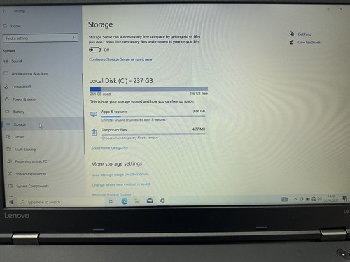 Lenovo Laptop L570 Thinkpad Windows 10 i5-6200U 8GB RAM 256GB Missing Keys - Picture 3 of 18