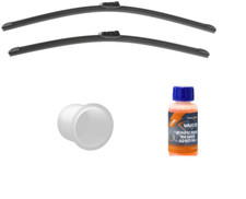 Tesla Model 3 Wiper Blade Maintenance Bundle Kit, with Filter  Fluid. 2017-2025