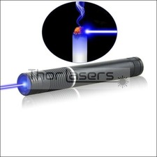  450nm Blue Laser Pointer Adjustable Focus Lazer Pointe Visible Beam Light
