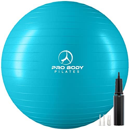 Yoga Ball - Fresh Colors Exercise Ball for Stability, Pregnancy, Workout & - Picture 2 of 7
