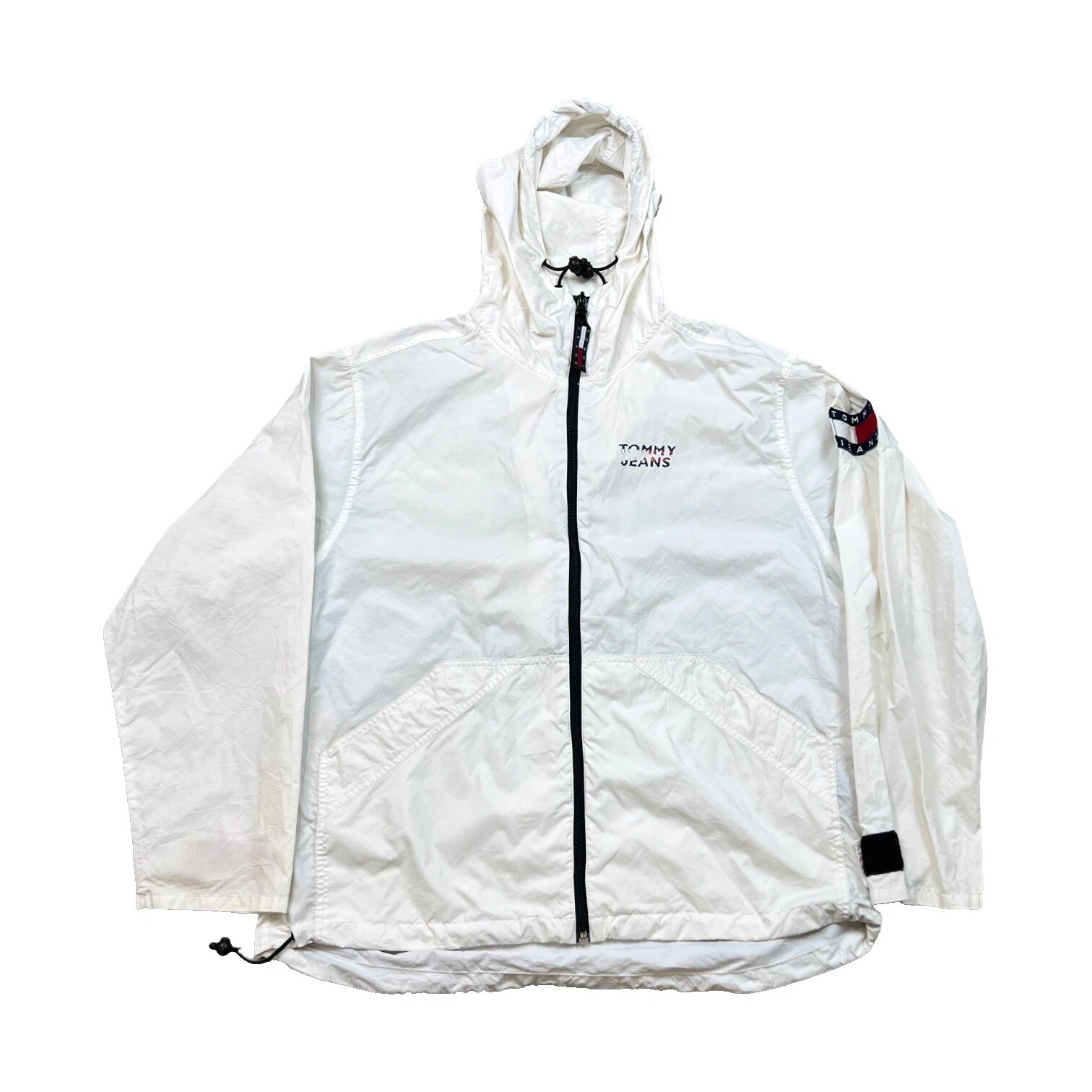 Abrigos Rompevientos blanco Tommy Hilfiger, chaquetas y chalecos para hombres