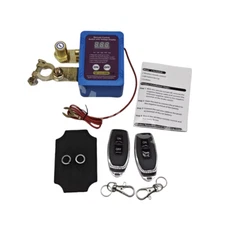 Car Battery Disconnect Isolator Cut Off Switch Battery Terminal Remote Control