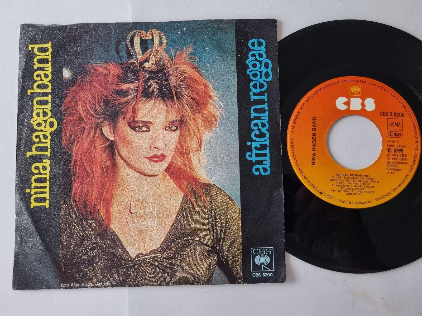7"" Single Nina Hagen Band - African Reggae Vinyl Germany