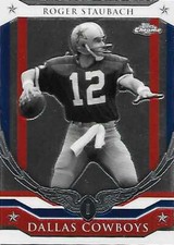 2008 Topps Chrome Football Honor Roll Insert #HR-RS Roger Staubach - Cowboys