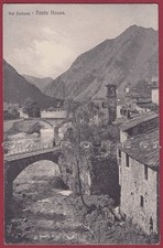 BERGAMO PONTE NOSSA 07 VALLE SERIANA Cartolina viaggiata 1913