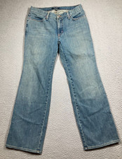 Karen Kane Lifestyle Jeans Women's 6 Blue Stretch Light Wash Denim USA Made