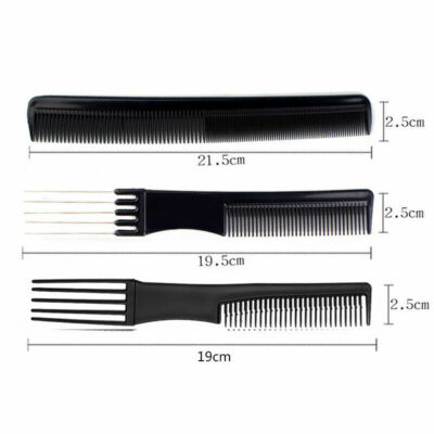 10-teiliges Profi-Kamm-Set Für Haarstylisten – Mit Rattenschwanz, Teasing-Kamm & Mehr
