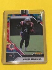 2022 Panini Instant NFL Draft Pierre Strong Jr. Versicolor /5 Patriots