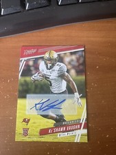 KeSHAWN VAUGHN 2020 Panini Prestige #272 Red XTRA POINTS Rookie AUTO BUCCANEERS