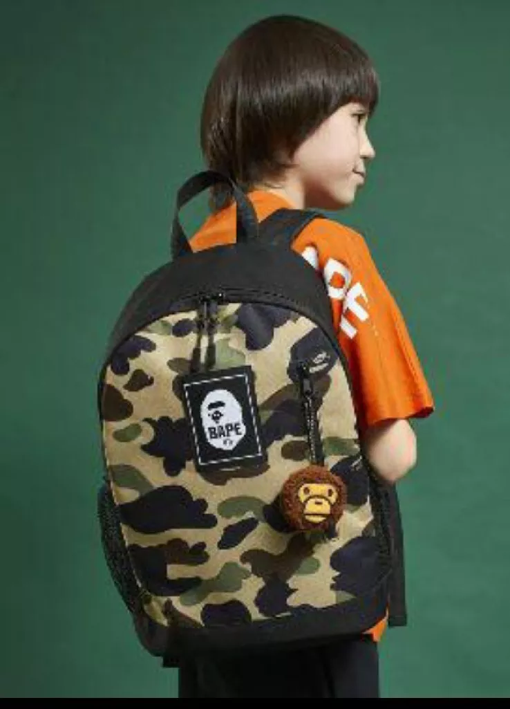 BAPE Backpack A Bathing Ape(R) 2021 SUMMER COLLECTION Camouflage BAPE  e-MOOK Bag