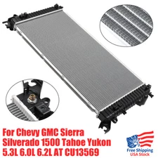 13569 Radiator for Chevy GMC Sierra Silverado 1500 Tahoe Yukon 5.3L 6.0L 6.2L …
