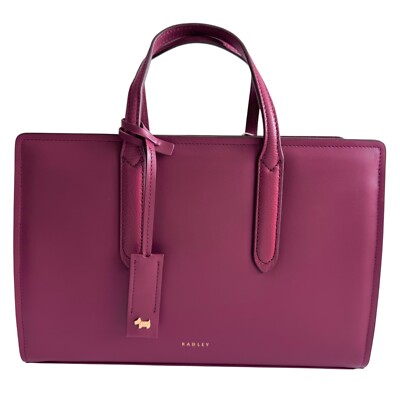 RADLEY Handtasche Merlot Leder Medium Crossbody Handtasche Liverpool Lane -UVP 239£