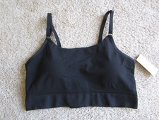 Third Love XL Black Form Seamless Adjustable Back Wireless Bra Removable Cups