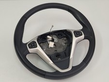 Ford Fiesta WS WT Black Leather Steering Wheel 08 - 13