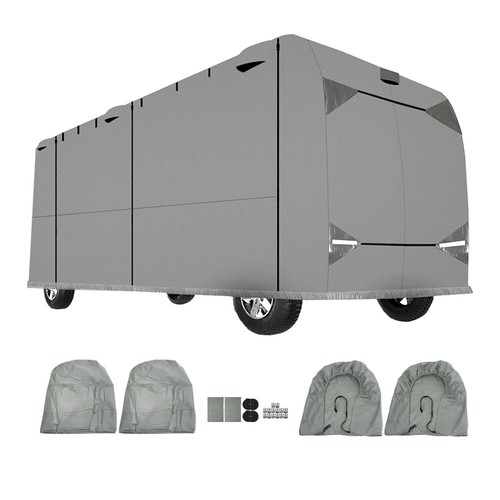 RV Cover Storage Anti-UV 33'-37' For Class A Motorhome Trailer Camper - Picture 5 of 17