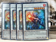 Qty (4) YuGiOh Laval the Greater HA05-EN023 1st Edition Secret Rare Pack Fresh