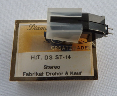 Hitachi - T4P Tonabnehmer System + neuer Diamant Nadel DS-ST 14- P-Mount