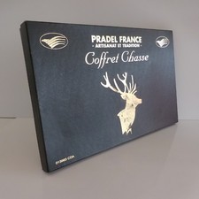 Coffret chasse vintage PRADEL France artisanat et tradition