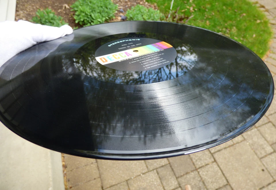 Винтажная виниловая пластинка Burl Ives песни Запада LP Decca 12 дюймов 1961 EX DL74179 - Изображение 4 из 4