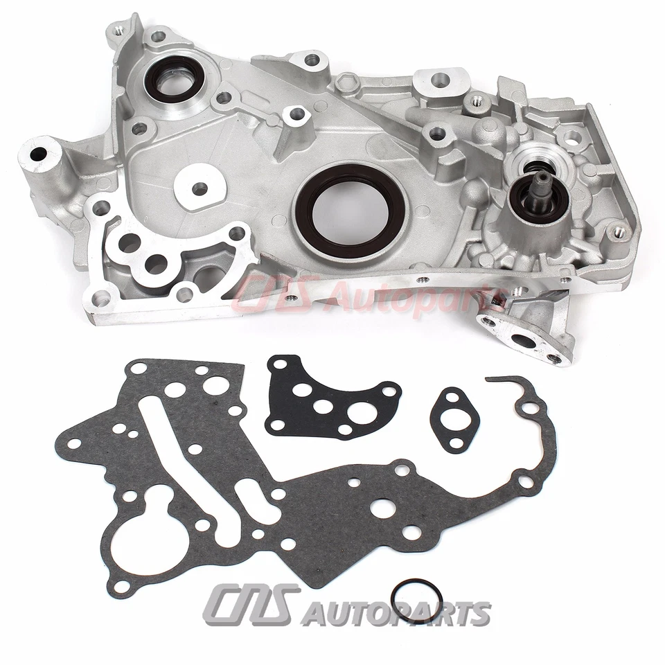 Oil Pump Fits 89-92 Mitsubishi Eclipse Galant Eagle Plymouth TURBO 4G63T 4G63 2L Foto 2 de 4