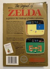 The Legend of Zelda Nintendo NES Boxing Video Games for sale The Legend of Zelda Nintendo NES Boxing Video Games for sale