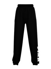 Victoria's Secret Pink Fleece Ivy Relaxed Sweatpants Color Black NWT