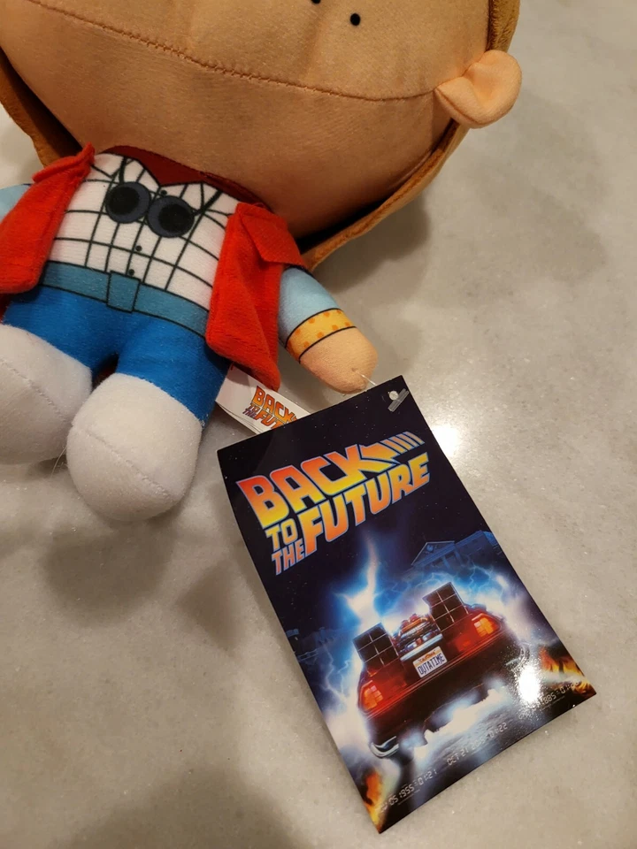 Back to the Future Marty McFly Kawai 1985 Michael J Fox Plush Universal 11" Toy - Image 2 of 4