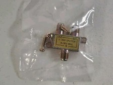 2-Way Coax Video Splitter Digital HD Cable TV F Type RG6 RG11 RG59 5-900 MHz 1x2