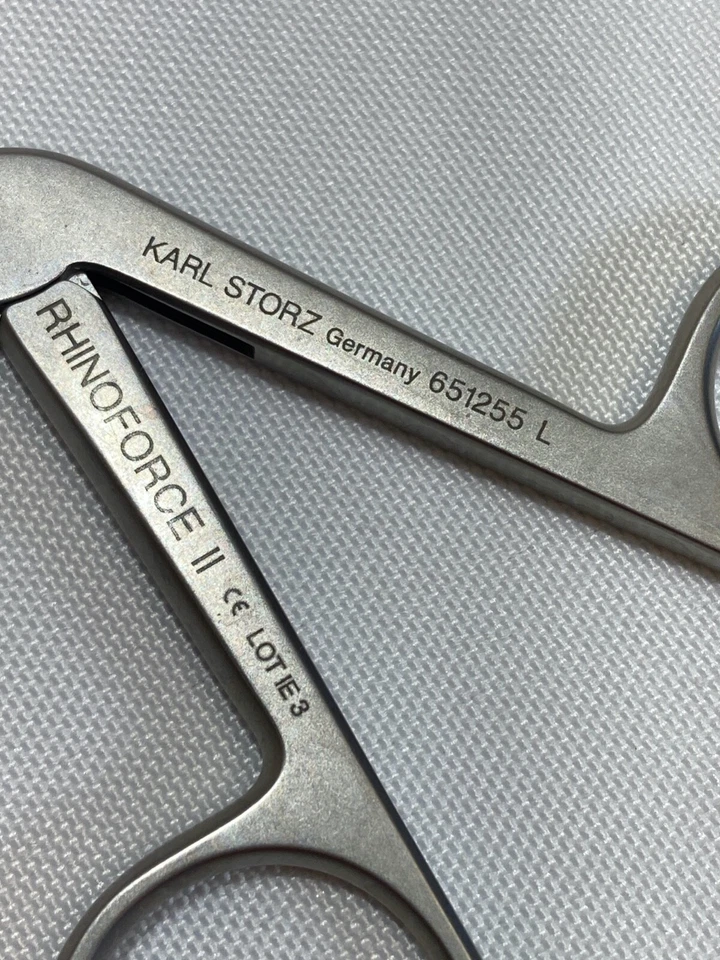 Karl Storz 651255L KUHN RhinoForce Frontal Sinus Forcep 1.5mm Cut Through Left - Image 2 of 4