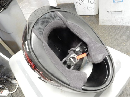 NOS Shoei TC-1 RF-1100 Firestrike Medium 57-58cm Full Face Helmet 0113-3201-05 - 第 10/14 張圖片