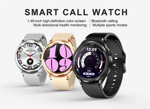 Smartwatch 6 AMOLED Always on Display Bluetooth Call GPS NFC Smart Watch Men New - 第 16/33 張圖片