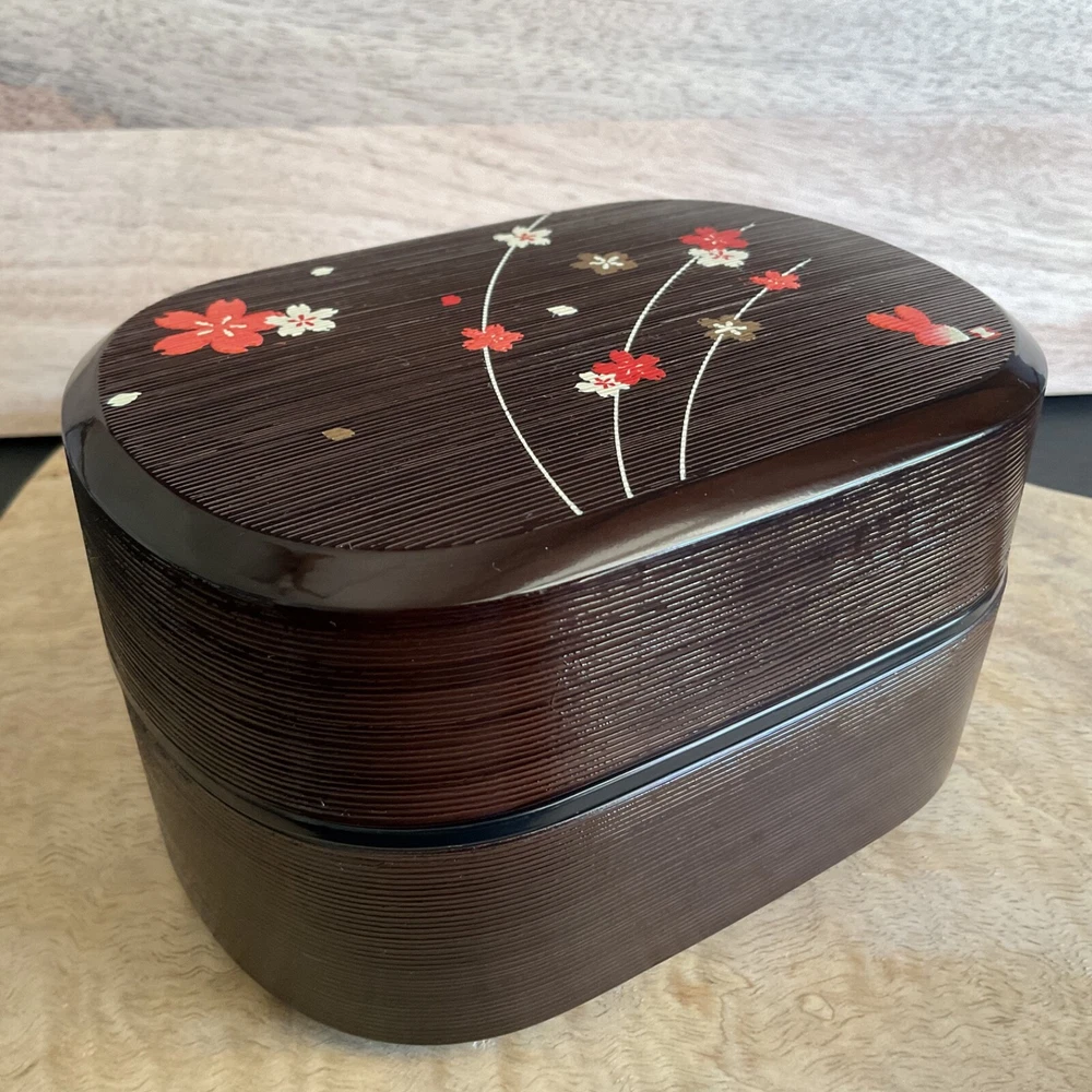 MCM Bento Box Kotobuki San Francisco Food Storage Vintage Japan