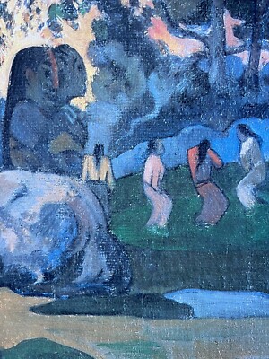【SHINYA KOZUKA】24AW GAUGUIN ORIGINAL PAUL GAUGUIN “SACRED SPRING, 1894” HERMITAGE MUSEUM RARE 1989 ART