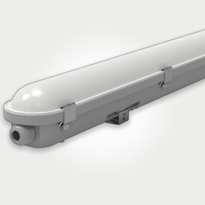 LED Batten Light 4FT Wasserdicht Decke Linear Beleuchtung IP65 150Lm/W LEDBRITE