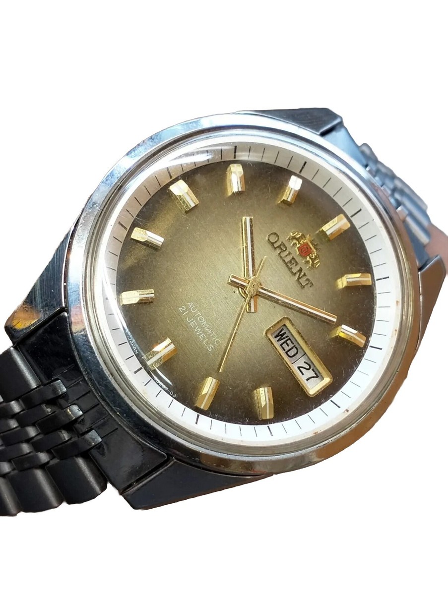 AUTHENTIC ORIENT 21 JEWELS AUTOMATIC Y469624A-7A JAPAN MEN FULL