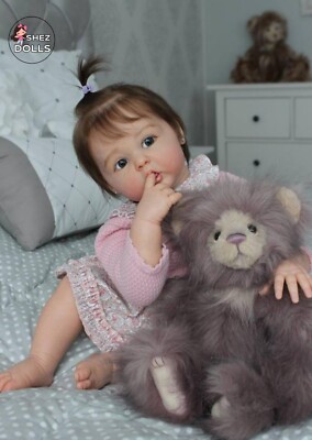 Toddler Reborn Baby Dolls Cute Soft Birthday Cloth Body Lifelike Doll Toys Girl