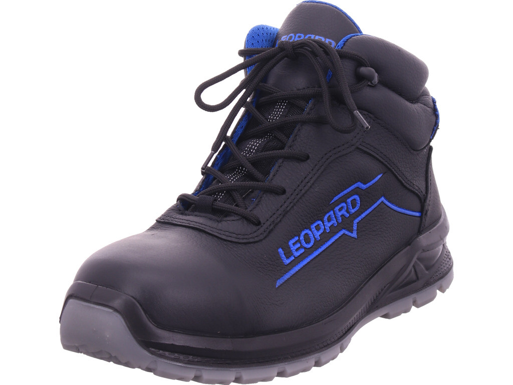 Leopard Damen Arbeitsschuhe Sicherheitsschuhe schwarz E1658