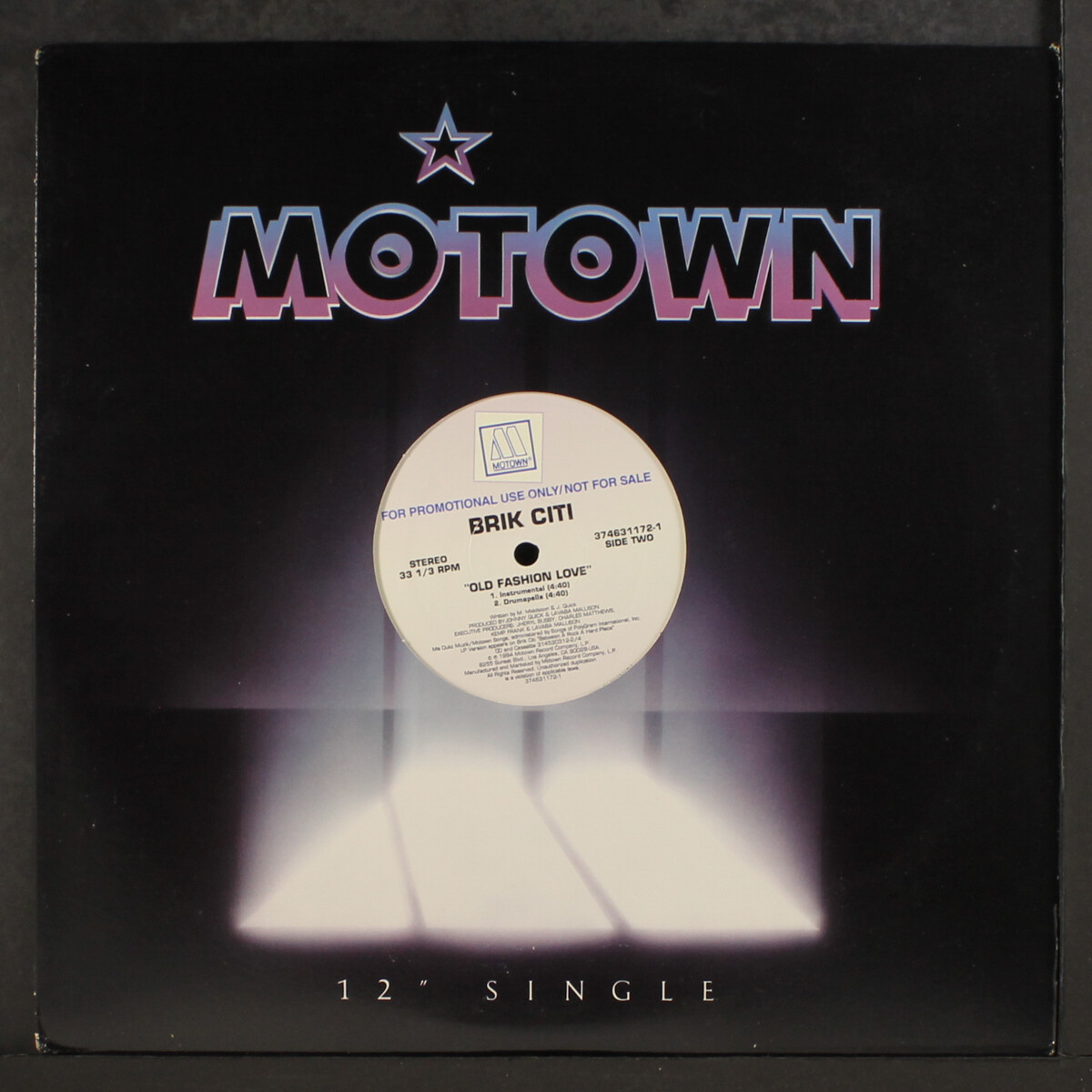 12” Brik Citi Say U Like 3746312331 Motown /00250 Brik Citi – Say U Like – Vinyl (12