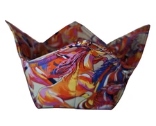 Reversible Microwavable Soup Bowl Cozy / Pot Holder/ Hot Pad