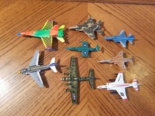 Diecast Military Aircraft Vehicles Lot Airplanes Planes Jets Bombers Fighters