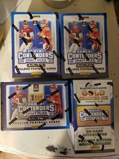 2021 Panini Contenders Draft Picks Football Blaster Box!  Lot Of 4 Sealed!