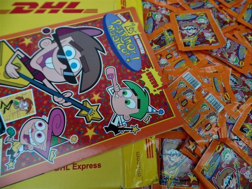 The Fairly Oddparents Nickelodeon 200 packs (1000 cromos)Plus 2 Albums. Funny - Picture 12 of 13