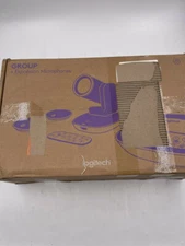 LOGITECH 960-001060 GROUP VIDEO CONFERENCING SYSTEM & 2 EXPANSION MICS 1080P