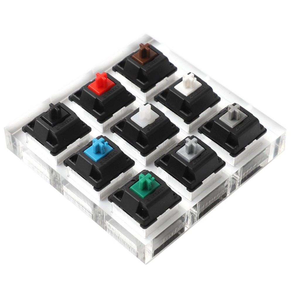 Mechanical Keyboard 9 Tester Sampler Keycap Compatible with Cherry MX Kailh Switches and Replacement Parts