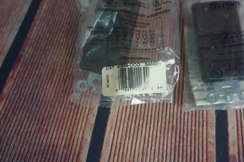 Box of 10 Leviton Brown Decora Phone Jack Telephone Flush 40649 - Picture 3 of 8