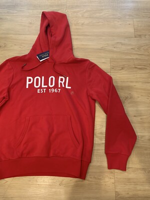 Polo Ralph Lauren Men's RL 67 Polo Script Fleece Pullover Hoodie