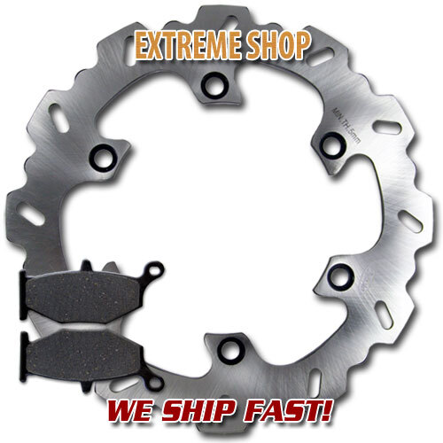 Rear Brake Disc Rotor+Pads for Suzuki GSX 1300 R Hayabusa & BKing