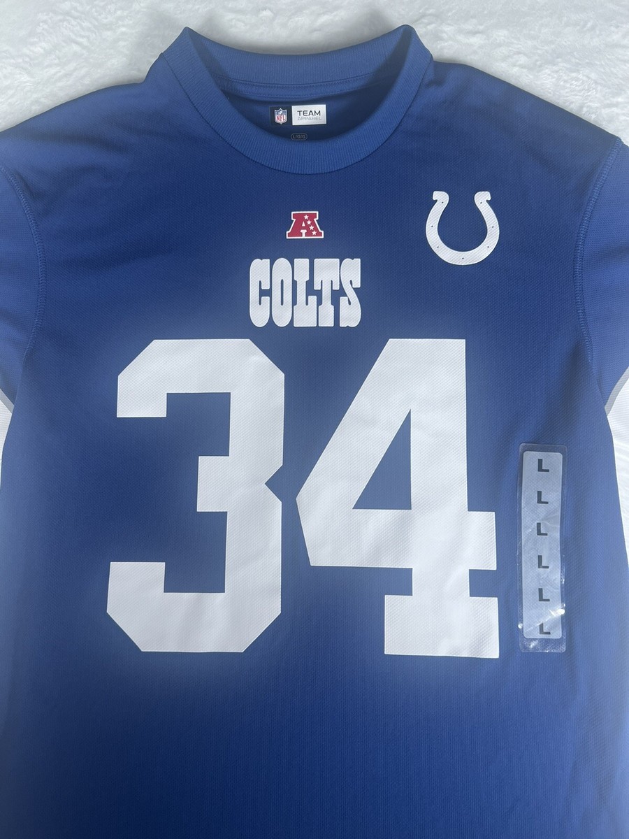 Indianapolis Colts Jersey Richardson #34 Mens Large Blue NFL Team