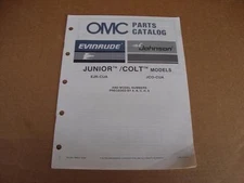 1987 OMC Junior Colt parts catalog Johnson Evinrude 398613 EJR-CUA JCO-CUA