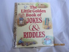 Book, THE LITTLE GOLDEN BOOK OF JOKES & RIDDLES by E.D. Ebsun A Little Golden Bk